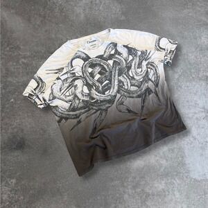 CZUDZAK for MEDICINE Oversize Graphic T Shirt Men's Size L